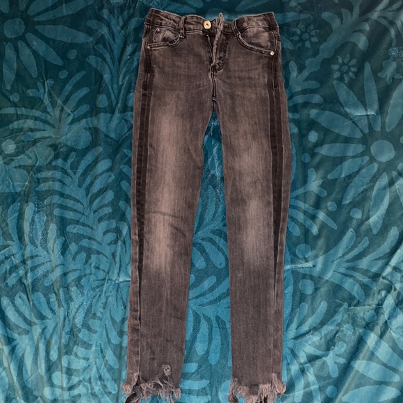 Zara black skinny jeans